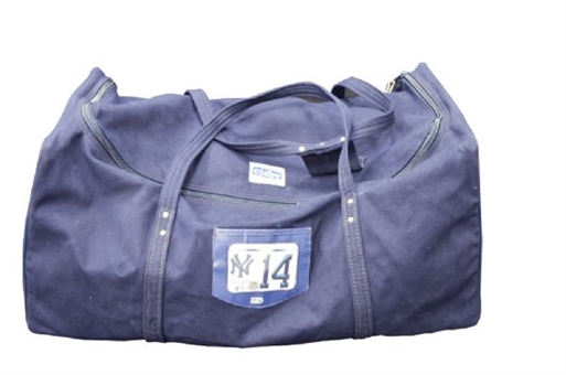 2012 Curtis Granderson New York Yankees Used Equipment Bag 